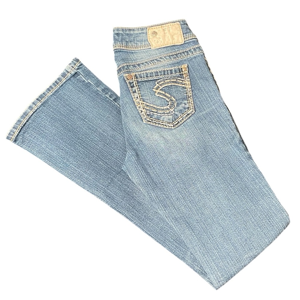 Silver Jeans Light Wash Blue Bootcut Jeans